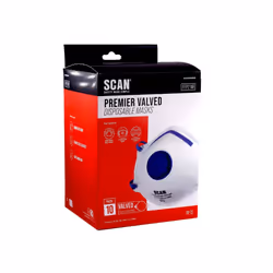 Scan Moulded Valved Disposable Mask