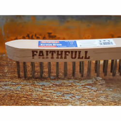 Faithfull Heavy-duty Scratch Brush