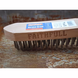 Faithfull Heavy-duty Scratch Brush
