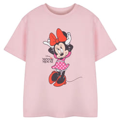 Disney Girls Minnie Mouse Pose Short-Sleeved T-Shirt - 18-24 Months, Pink