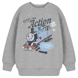 Thomas And Friends Boys Ready For Action Sweatshirt - 5-6 Years, Grey