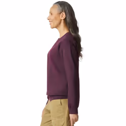 Gildan Mens Softstyle Midweight Sweatshirt - M, Maroon