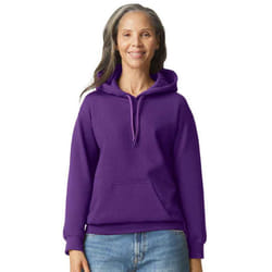 Gildan Unisex Softstyle Midweight Hoodie - XXL, Purple
