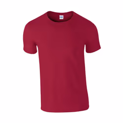 Gildan Unisex Adult T-Shirt - 3XL, Antique Cherry Red