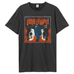 Amplified Unisex Adult Twin Temple Demonophonic T-Shirt - XS, Charcoal