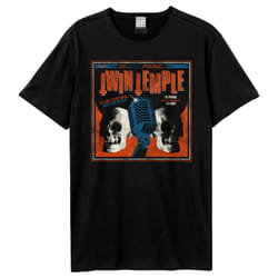 Amplified Unisex Adult Twin Temple Demonophonic T-Shirt - XS, Black