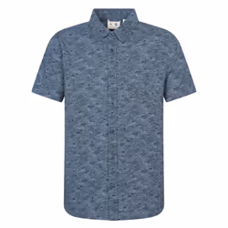 Mountain Warehouse Mens Preston Illustration Shirt - S, Navy