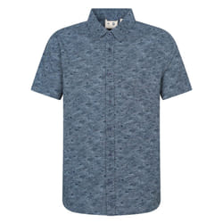 Mountain Warehouse Mens Preston Illustration Shirt - S, Navy