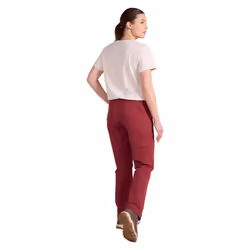 Mountain Warehouse Womens/Ladies Kenton Water Resistant Walking Trousers - 14 UK, Burgundy