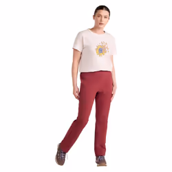 Mountain Warehouse Womens/Ladies Kenton Water Resistant Walking Trousers - 14 UK, Burgundy