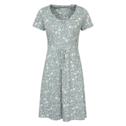 Mountain Warehouse Womens/Ladies Essentials Lora Floral Skater Dress - 20 UK, Pale Green