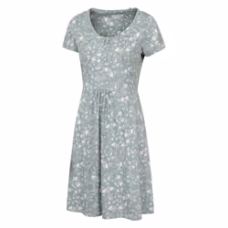 Mountain Warehouse Womens/Ladies Essentials Lora Floral Skater Dress - 20 UK, Pale Green