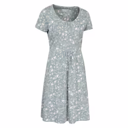 Mountain Warehouse Womens/Ladies Essentials Lora Floral Skater Dress - 20 UK, Pale Green