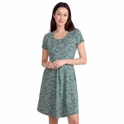 Mountain Warehouse Womens/Ladies Orchid Leaf UV Midi Dress - 10 UK, Khaki Green