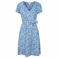 Mountain Warehouse Womens/Ladies Santorini UV Jersey Wrap Dress - 20 UK, Bright Blue