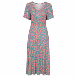 Mountain Warehouse Womens/Ladies Como Floral Dress - 16 UK, Coral