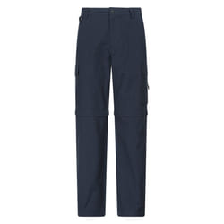 Mountain Warehouse Mens Rydal Zip-Off Hiking Trousers - 38R, Navy