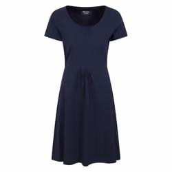Mountain Warehouse Womens/Ladies Essentials Lora Plain Skater Dress - 6 UK, Dark Blue
