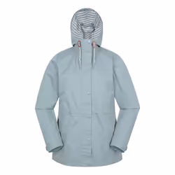 Mountain Warehouse Womens/Ladies Coast Waterproof Jacket - 16 UK, Light Teal