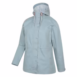 Mountain Warehouse Womens/Ladies Coast Waterproof Jacket - 16 UK, Light Teal