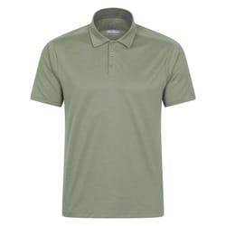 Mountain Warehouse Mens Volley IsoCool Polo Shirt - XL, Light Khaki