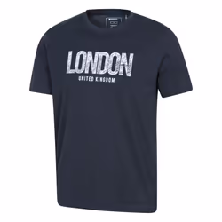 Mountain Warehouse Mens London Short-Sleeved T-Shirt - XS, Navy