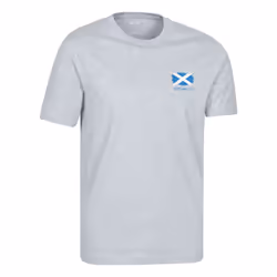 Mountain Warehouse Mens Scotland T-Shirt - XS, Grey