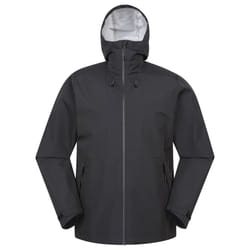 Mountain Warehouse Mens Hill Packable Waterproof Jacket - S, Black