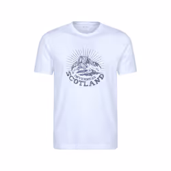 Mountain Warehouse Mens Inverness Short-Sleeved T-Shirt - M, White
