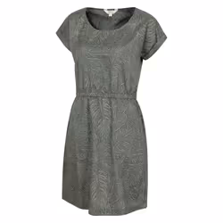 Mountain Warehouse Womens/Ladies Mykonos Leaf Print Dress - 6 UK, Khaki Green
