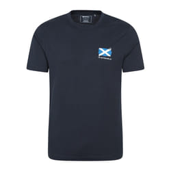 Mountain Warehouse Mens West Highlands Short-Sleeved T-Shirt - XS, Navy
