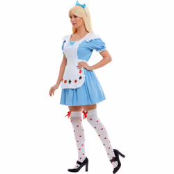 Smiffys Womens/Ladies Deck of Cards Costume Dress