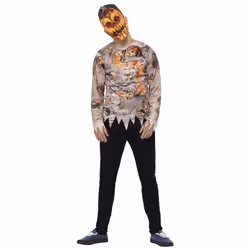 Smiffys Mens Poison Pumpkin Costume