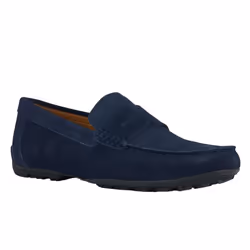 Geox Mens Kosmopolis + Grip Suede Moccasins - 10 UK, Navy