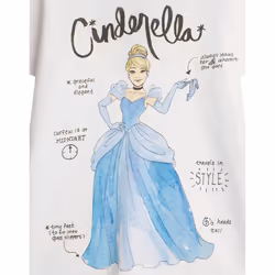 Disney Girls Short-Sleeved T-Shirt - 9-11 Years, White