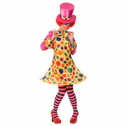 Smiffys Womens/Ladies Clown Costume Set