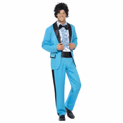 Smiffys Mens 80s Prom King Costume Set