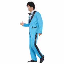 Smiffys Mens 80s Prom King Costume Set
