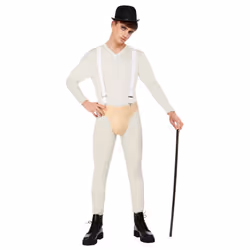 Smiffys Mens Cult Classic Costume Set - L R, White