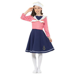 Smiffys Girls Sailor Costume Set