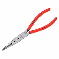 Knipex Mechanic's Long Nose Pliers Pvc Grip 200mm (8in)