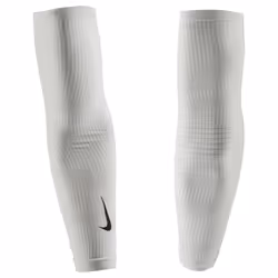 Nike Unisex Adult Zoned Knitted Arm Sleeves - S-M, Silver