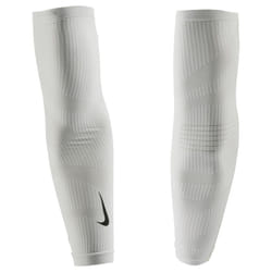 Nike Unisex Adult Zoned Knitted Arm Sleeves - S-M, Silver
