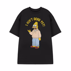 The Simpsons Mens I Ain't Dead Yet T-Shirt
