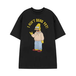 The Simpsons Mens I Ain't Dead Yet T-Shirt