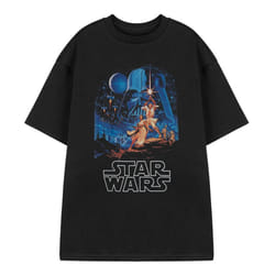 Star Wars Mens Vintage Short-Sleeved T-Shirt