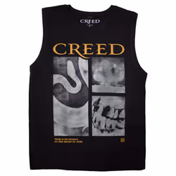 Creed Unisex Adult Penance X-Ray Tank Top - S, Black