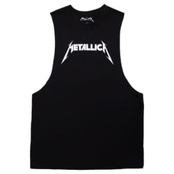 Metallica Unisex Adult Logo Vest Top - S, Black