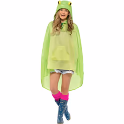 Smiffys Frog Party Poncho