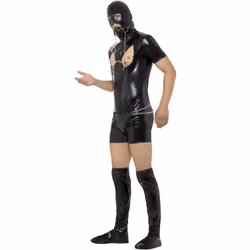 Smiffys Mens Bondage Gimp Costume Set